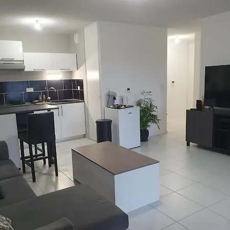 A Floirac Avec 2 Chambres, Un Parking Prive, Terrasse, A 5 Minutes En Voiture De L'arkea Arena De Bordeaux