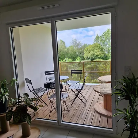 A Floirac Avec 2 Chambres, Un Parking Prive, Terrasse, A 5 Minutes En Voiture De L'arkea Arena De Bordeaux Apartment